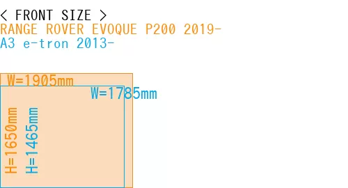 #RANGE ROVER EVOQUE P200 2019- + A3 e-tron 2013-